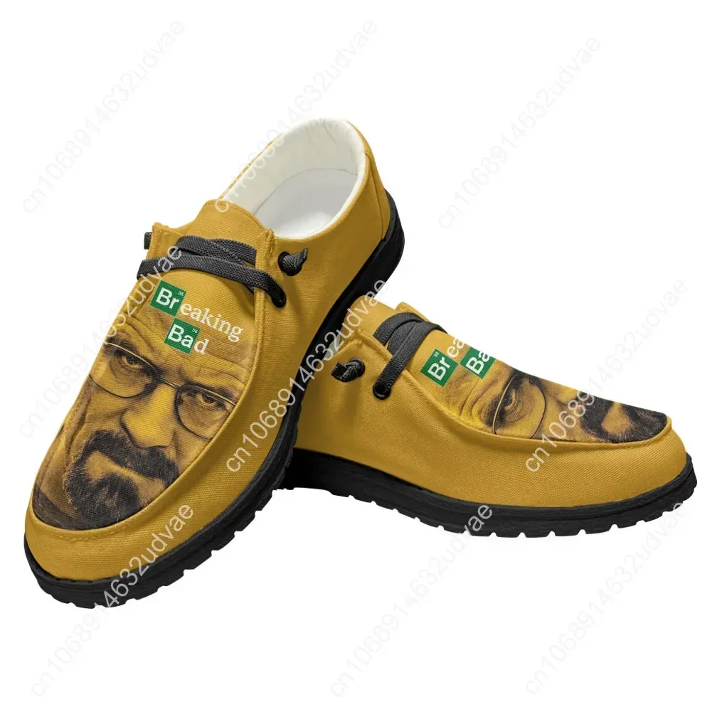 

Breaking Bad Casual Shoes Flat Shoe Men Woman Breathable Casual Indoor Outdoor Lightweight Footwear Couple Customized Shoe