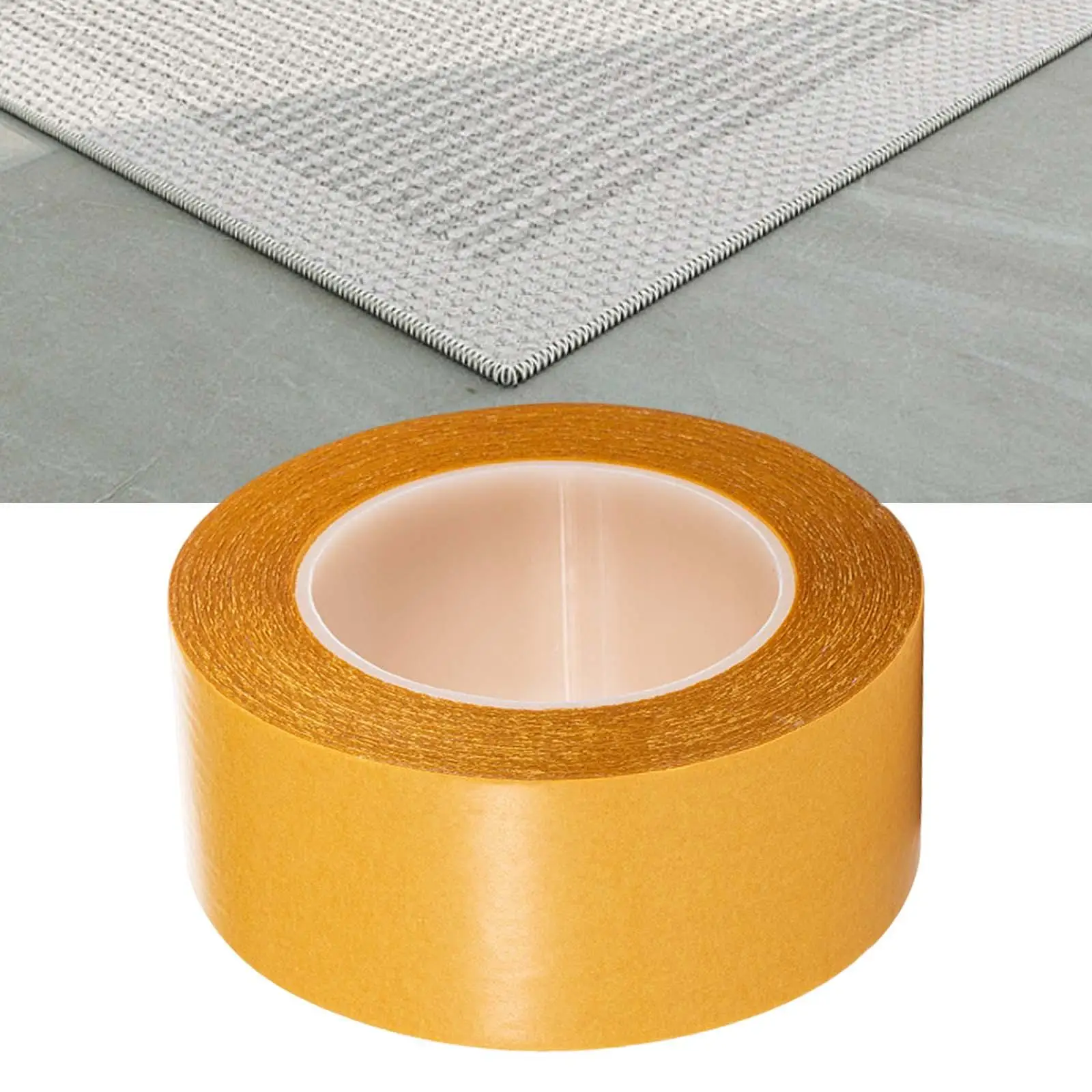 2xDouble Sided Tape, Strong Sticky Tape with Acrylic Transparent for Arts Crafts, Fixed Carpet, Paste Photos, Wall Decor