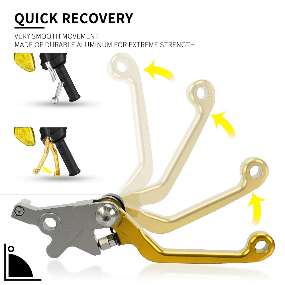 Pit bike Pivot Brake Clutch Levers Handbrake handle FOR SUZUKI RMZ250 RMZ 250 2007 2008 2009 2010 2011 2012 2013 2014 2015 2016