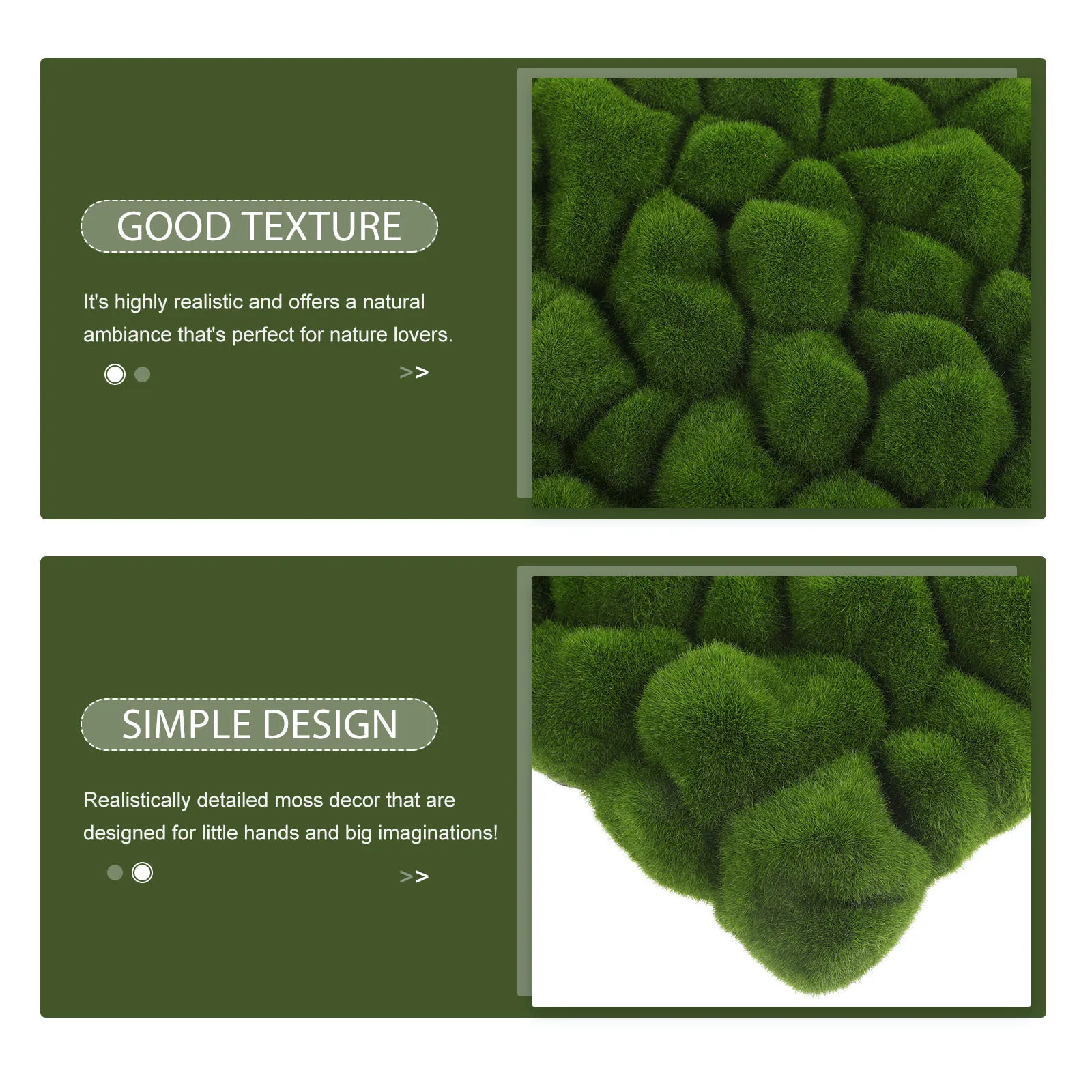 

Artificial Moss Board Wall Decoration Fake Moss Turf For Micro Landscape Diy Garden Decor Realistic Simulation Greenery Backdrop