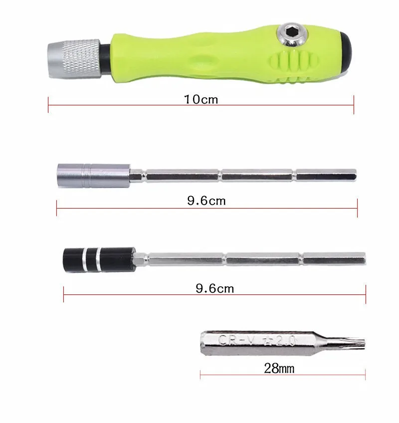 30 conjunto de chave de fenda eletrodomésticos telefones celulares laptops manutenção desmontagem chave de fenda desmontagem conjunto de ferramentas de manutenção
