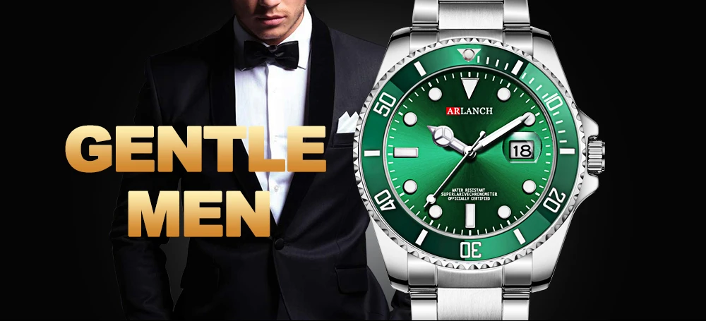Business-Edelstahluhr 40mm Klassische Rot-Blaue Kreis-Taucheruhr mit Vergrößerungsglas und Kalender Quarzuhren montre homme – Detail 13