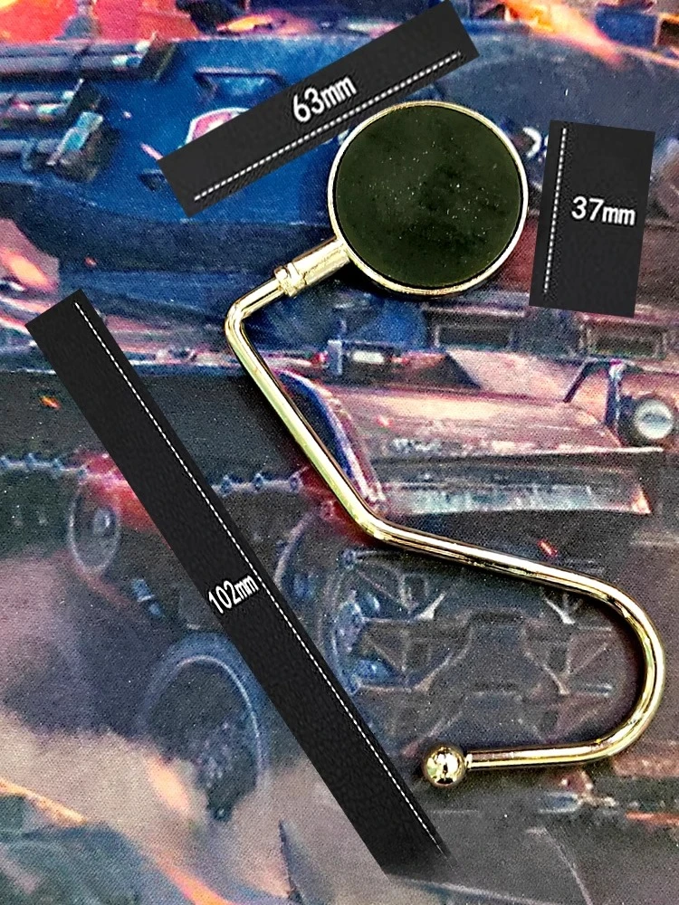 Countryballs Schüler-Schultaschen, keine Notwendigkeit, Taschenhaken am Rand des Tisches zu kleben, tragbarer Kantenhaken mit Cartoon-Ländern und Flaggen