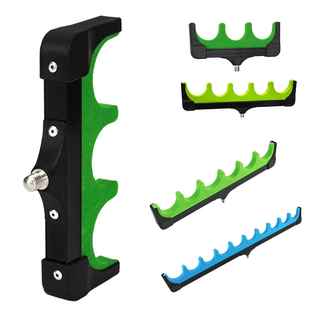 Soporte portátil universal para caña de pescar carpa – EVA multiorificios - imagen 4