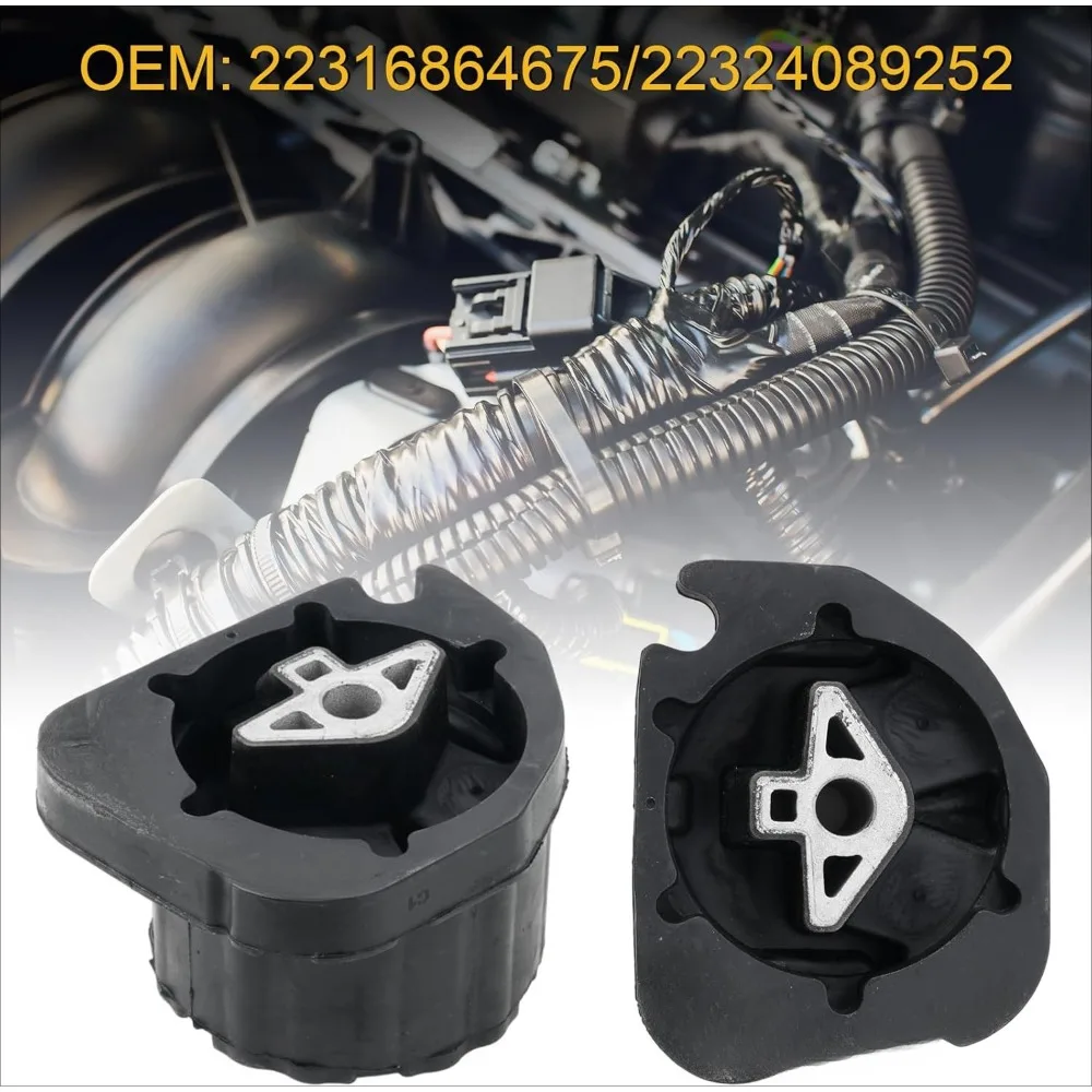 Transmission Mount Compatible for BMW 2007-2019 E70 F15 E71 F16 Replace# 22114088520,22324089252,22326773820,22326780025