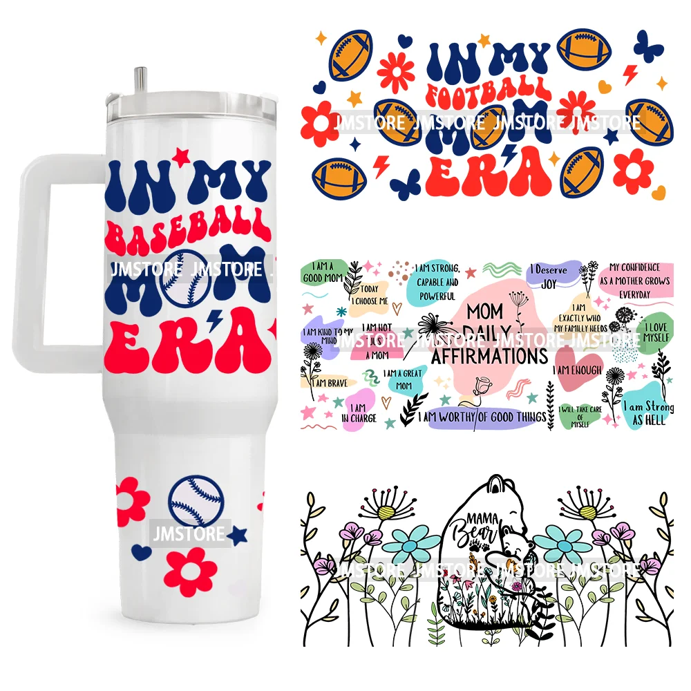 

Mama Mother's Day 40OZ Tumbler UV DTF Stickers Wrap Custom Labels Durable Waterproof Logo For Cup