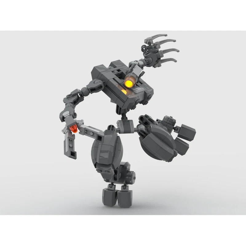 HtMoc 2023 NEW DIY Combat Mech Robot Titan Model Building Blocks set di mattoni bambole classiche giocattoli per bambini per regalo per bambini