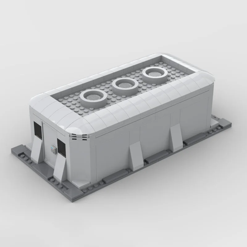 

DIY изготовленные на заказ строительные блоки MOC, игрушечные космические военные поедалы, строительные транспортные средства, серия моделей, украшения, креативная сборка для