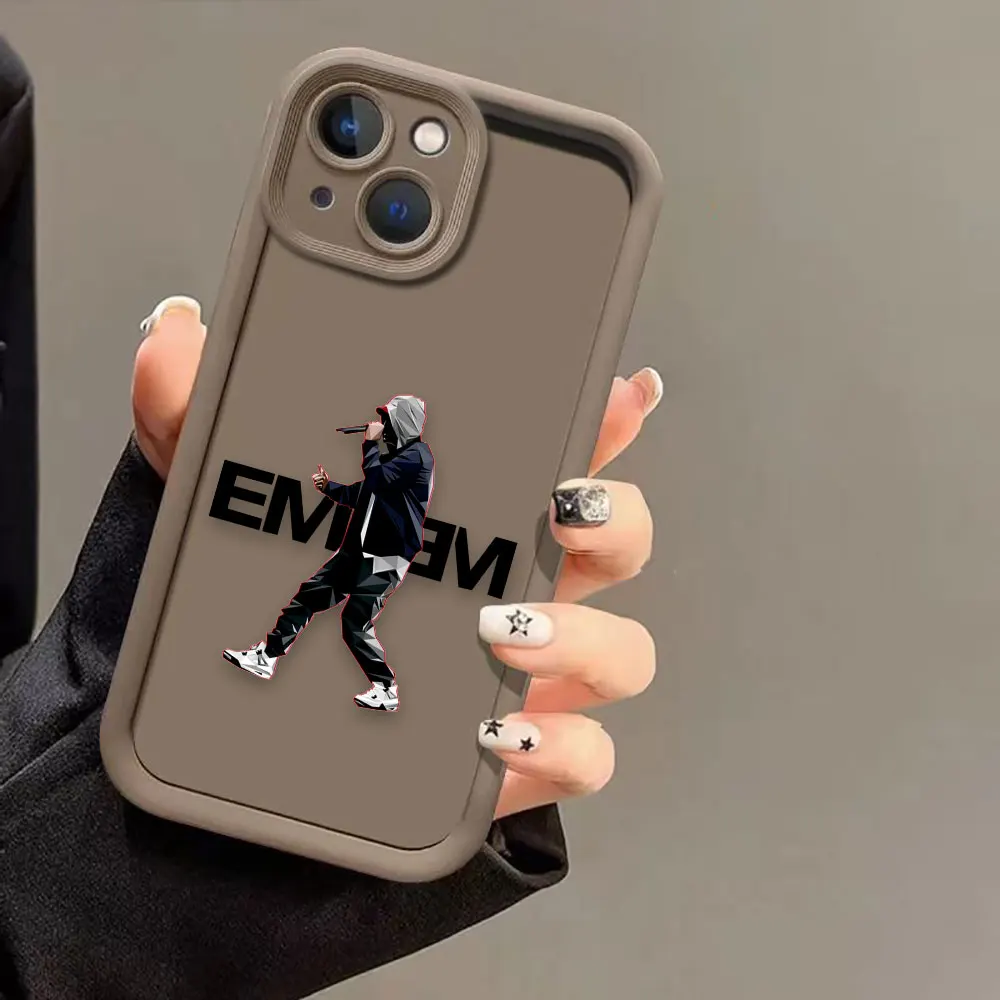 

Poster Hip Hop E-Eminem Phone Case For Redmi NOTE 15 13 14 8 9 9S 10 10S 11 11S 11T 12 12S PRO PLUS TPU Case DIY Shell Cover