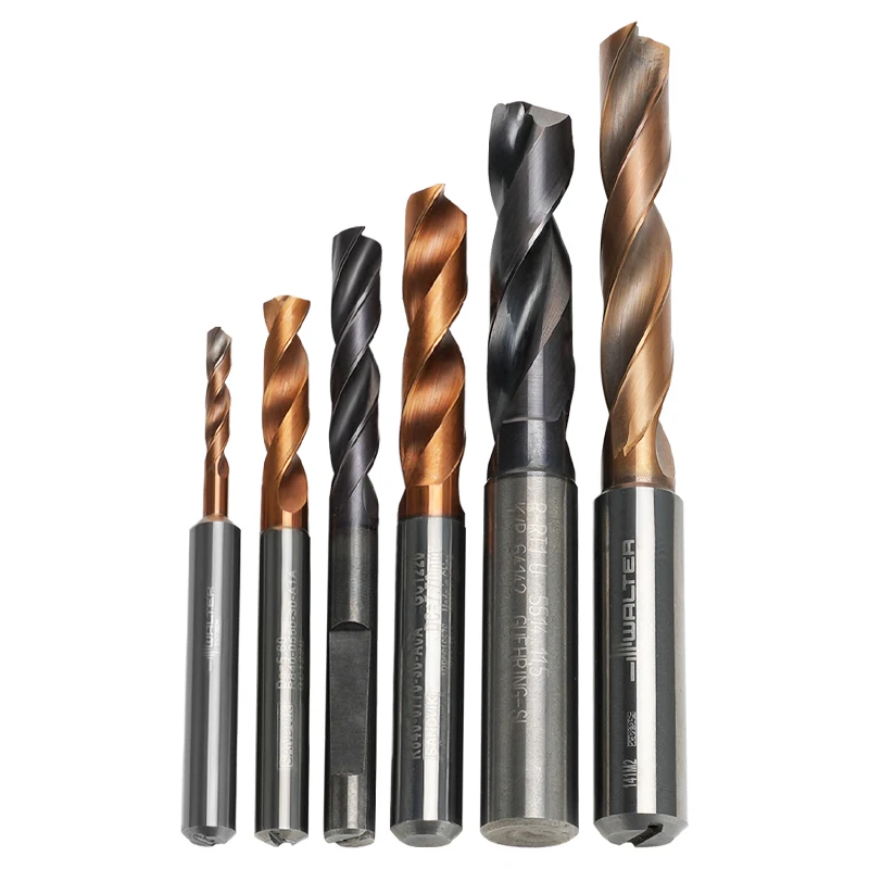 

D1.0mm to 12.9mm Drill bit 90%new Used carbide Free Shipping Carbide Drill Bits Twist Drill Bit COOLING Standard length