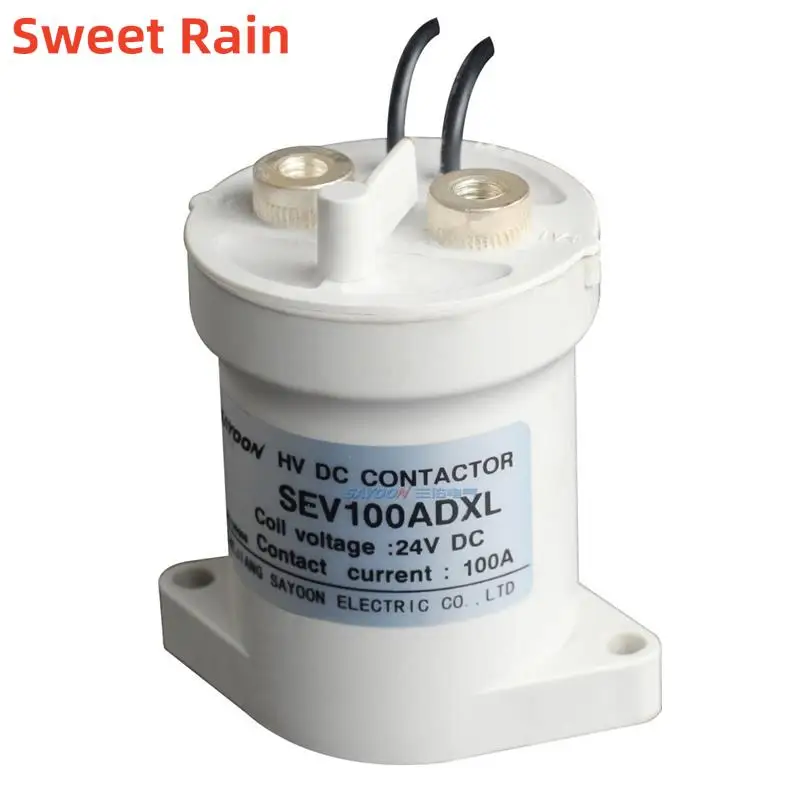 High Voltage 1000V 100A DC Contactor Power Relay SEV100ADXL Coil 12V 24V 36V 48V 60V 72V For Charging Piles New Energy Vehicles