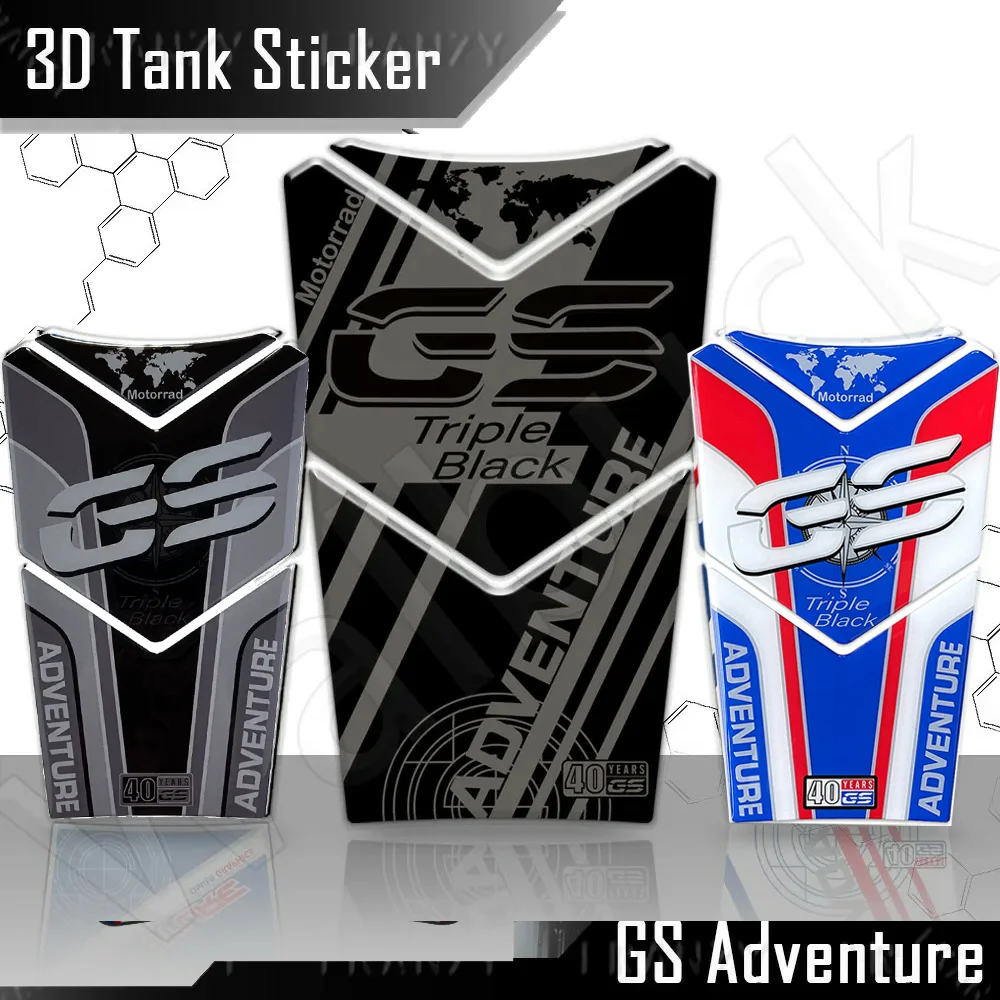 

For BMW R1300GS R1250GS R1200GS F850GS G310GS Tank Pad Stickers Motorcycle Accesories Adventure GS R R1250 R1200 1300 1250 1200