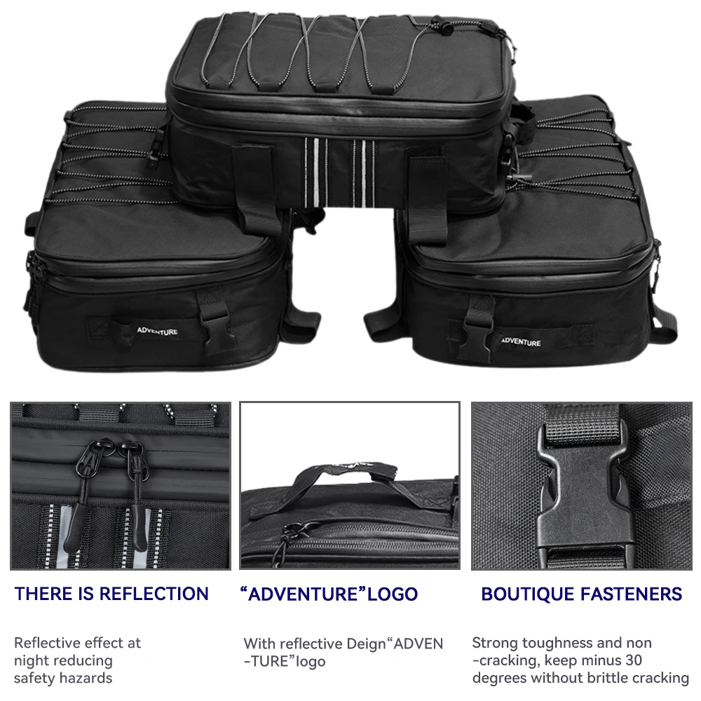 حقائب أمتعة الدراجات النارية حقائب علوية لسيارات BMW R 1200 1250 GS LC Adventure لـ F650GS G310GS ADV صندوق علوي حقائب جانبية للسرج