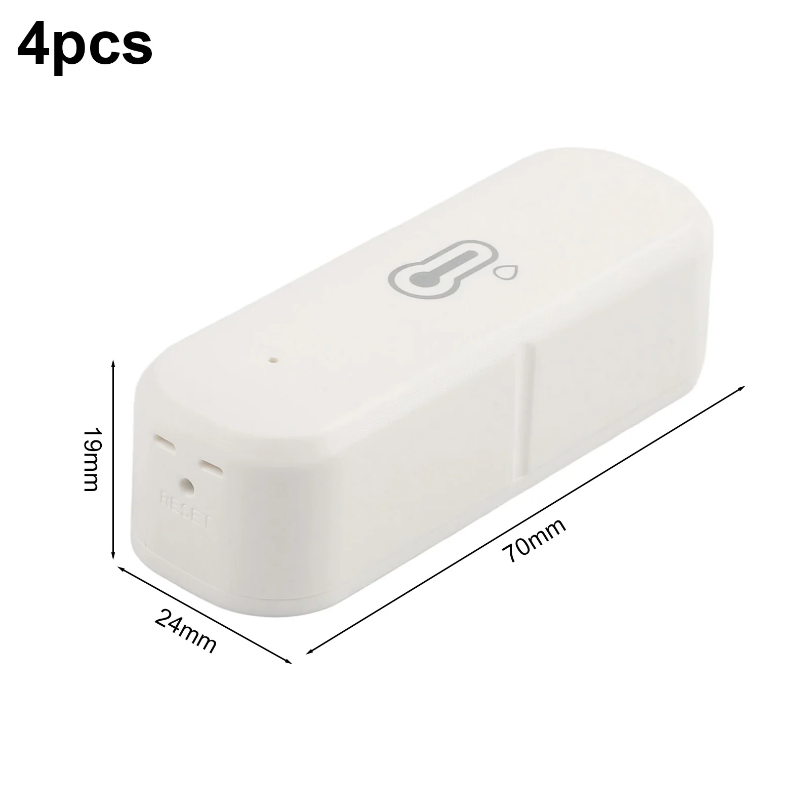 For Greenhouse Monitoring Indoor Humidity Sensor Wireless Environment Monitor Indoor Monitoring 70 X 24 X 19 Mm Data Logging