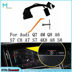 Automatic Start Stop Engine System Eliminator Plug Device Control Sensor For Audi Q7 4M Q8 A6 S7 C8 A7 S7 4K8 A8 S8