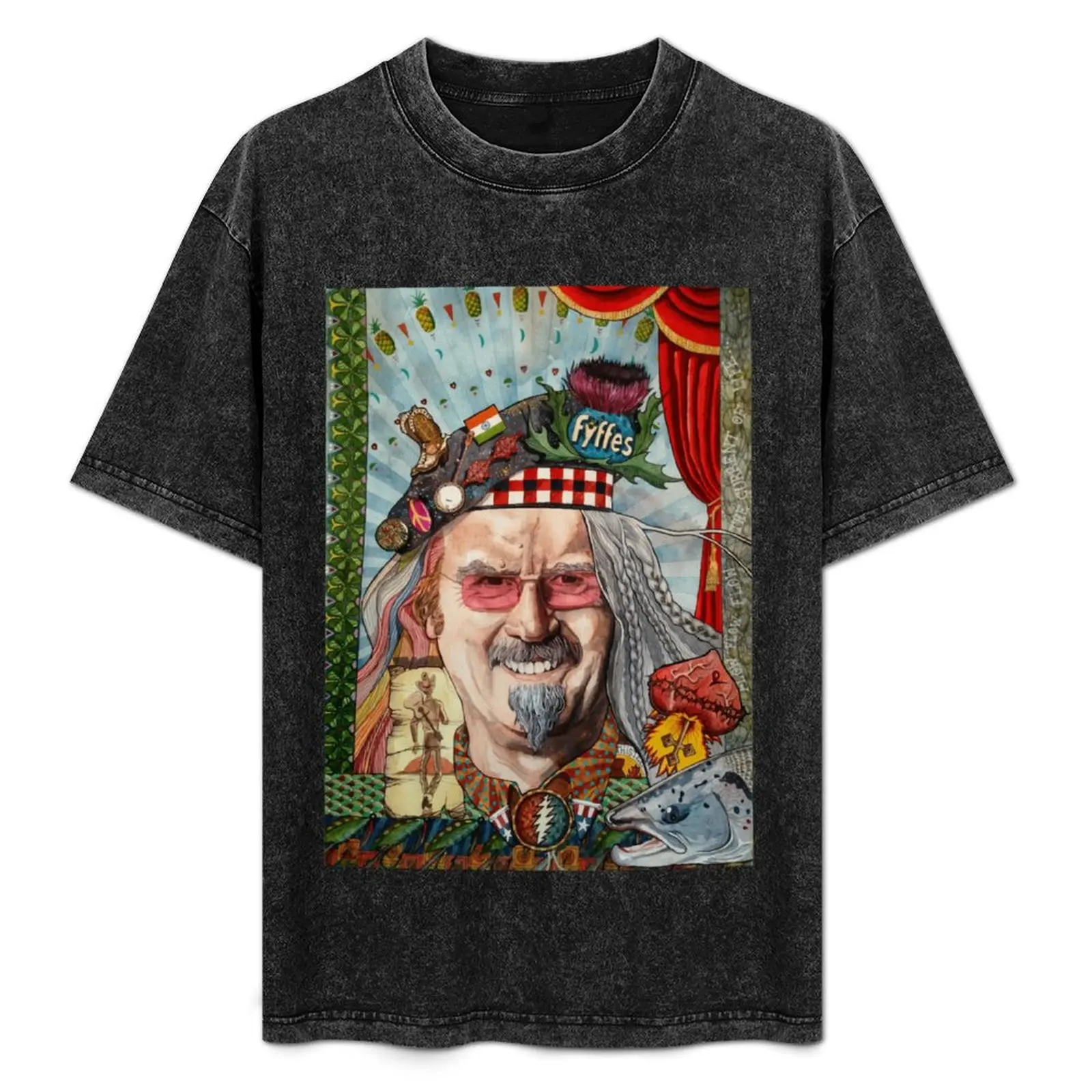 Billy Connolly T-Shirt hippie clothes cute tops mens cotton t shirts