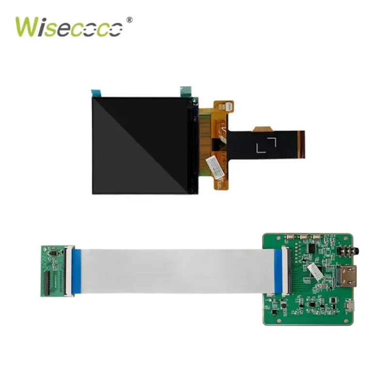 Imagem -05 - Wisecoco 2.9 Polegada 2160*2160 Tela Lcd 1058ppi Display Mipi 51 Pinos Hdmi-compatível Placa de Driver Controlador vr Óculos Relógio