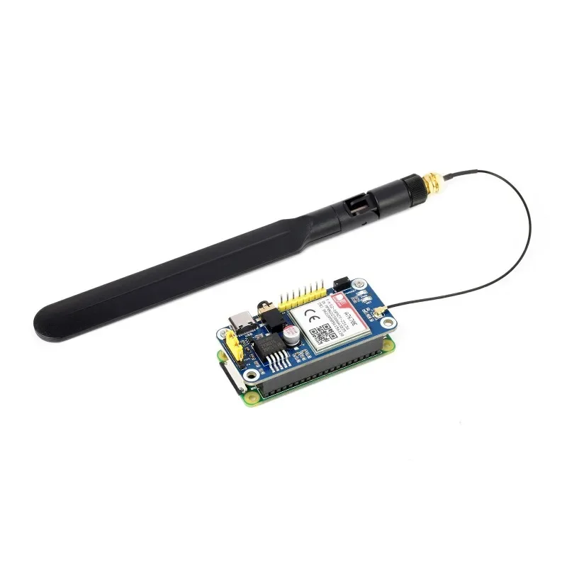 Permanence Cat-1 HAT pour Raspberry Pi Multi Band, A7670E, 2G, 101GStore S LBS, Europe, RON, Asie de l'Ouest, Afrique, Chine, Corée du Sud