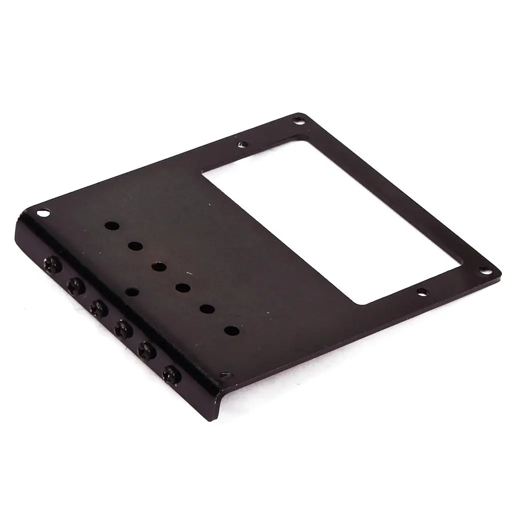 Roller Bridge for Electric Guitar 6 String Saddle Set Strings Through or Body for TL Upgrade