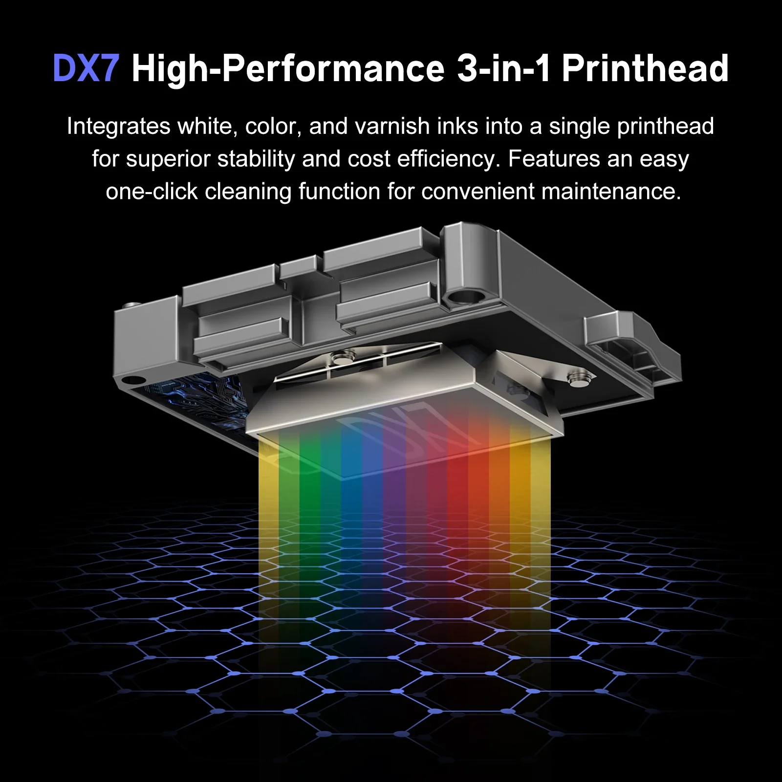 Machine d'impression Varjuvening avec plastifieuse intégrée, A3, UV, DTF, ensemble d'imprimantes pour Epson DX7, H307