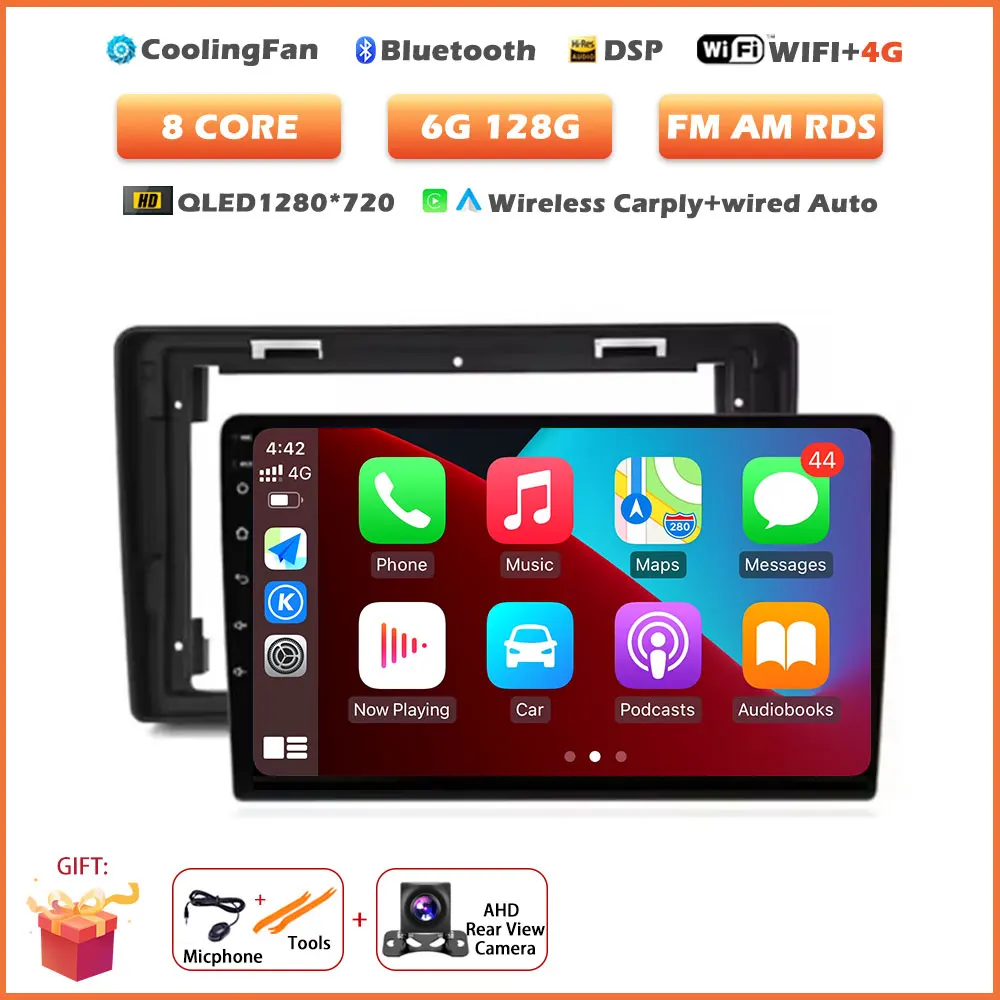 Android 16 Auto Voor Citroen C2 C3 2001-2010 Auto Radio Multimedia Speler Video GPS Navigatie Carplay Touchscreen Stereo gereedschap