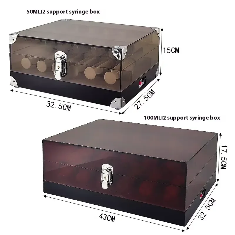 Portable LED Cocktail Box Creative Light Emitting Diode Rack for Nightclub Party KTV Classic Plastic Bar Accessories