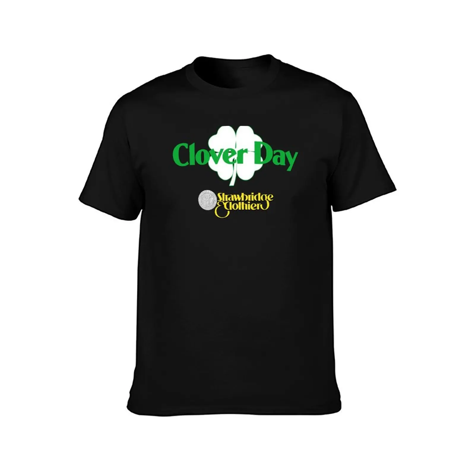 Strawbridge & Clothier Clover Day T-Shirt cute tops custom t-shirts luxury clothing labubu plain white t shirts men