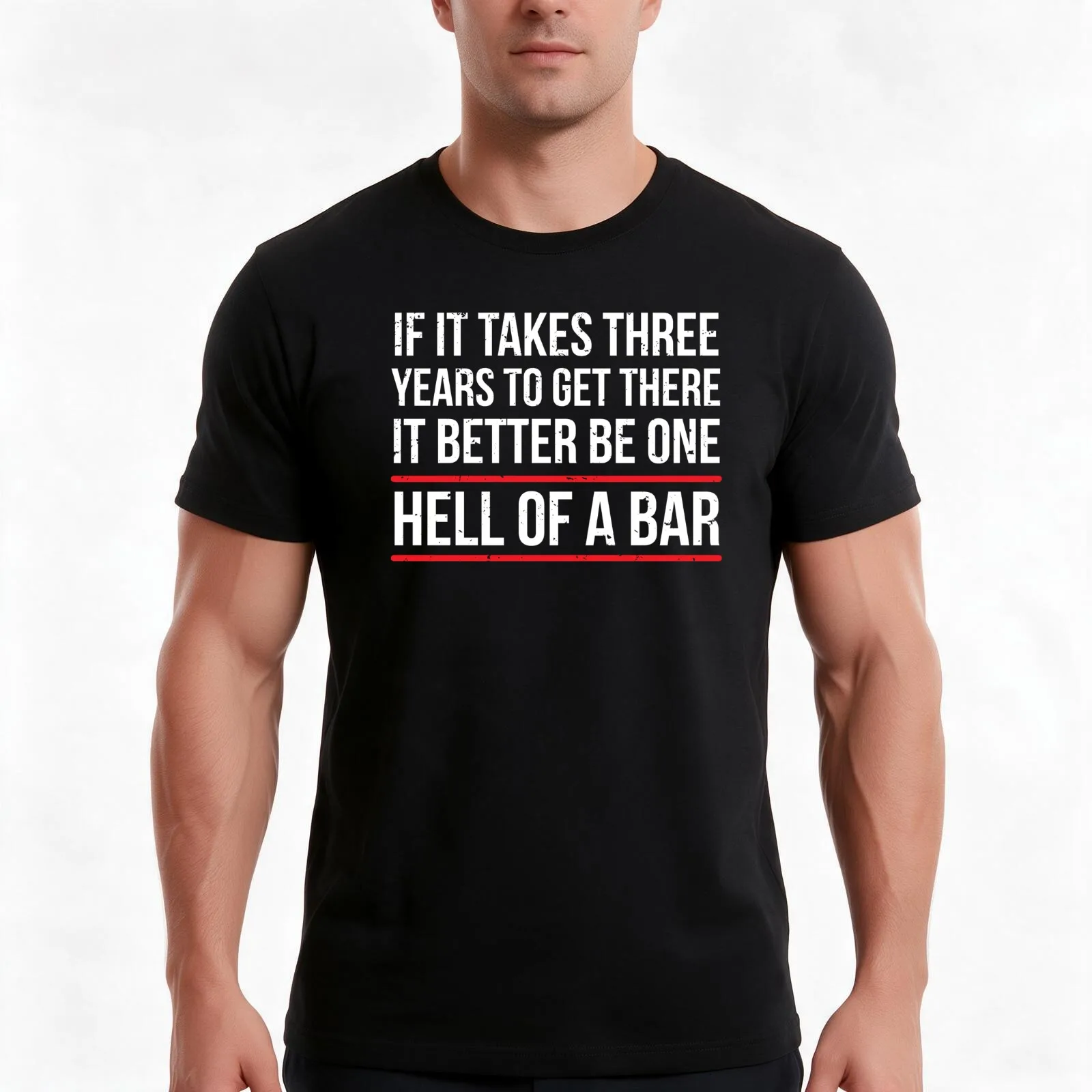 Hell Of A Bar Exam Law School Student T-Shirt, Summer Casual Cotton Tee, Oversized Streetwear Tops, Vintage Graphic Print