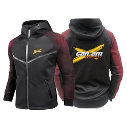 CAN-AM BRP 2024 Jacket Men Motocross Motorbike Racing Jacket Riding Jersey Breathable Reflective Clothes Protective Tops