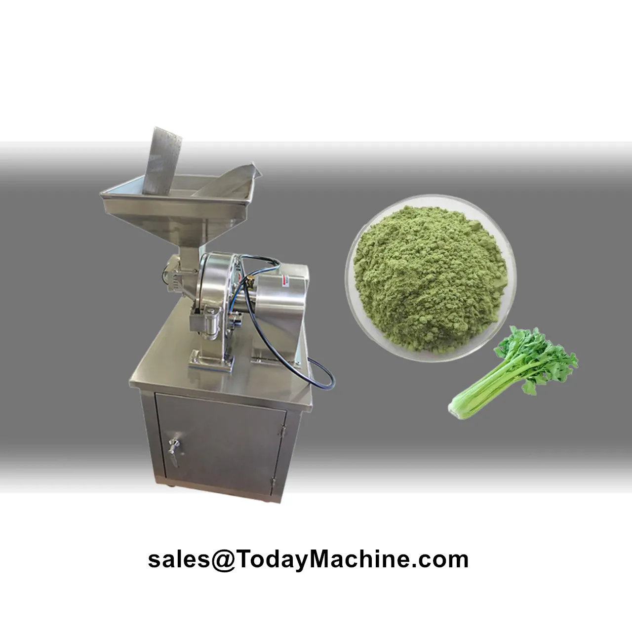 Commercial Cassava Starch Process Spice Grinder Flour Grain Mill Pulverizer Grinding Machine