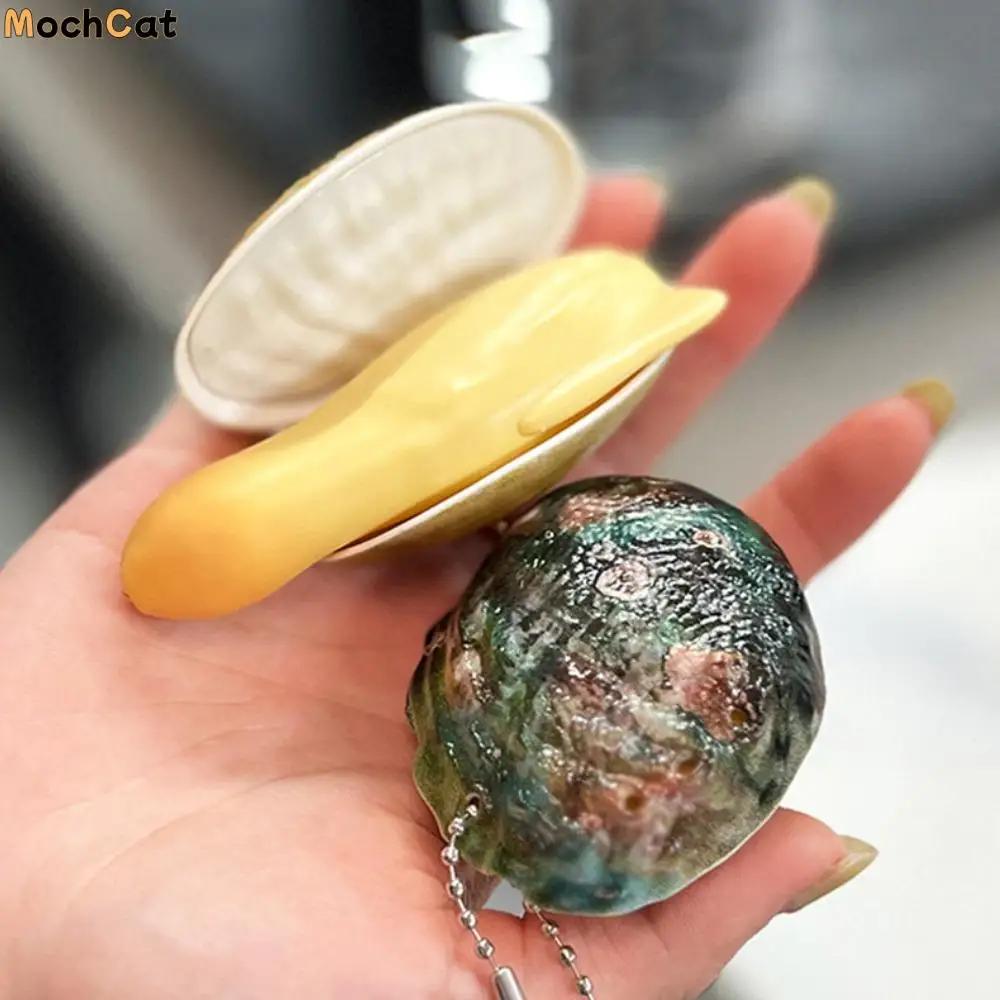 

Splashing Spray Simulated Geoduck Water Toy Press Handheld Seafood Abalone Water Spray Toys Easy To Fill Plastic