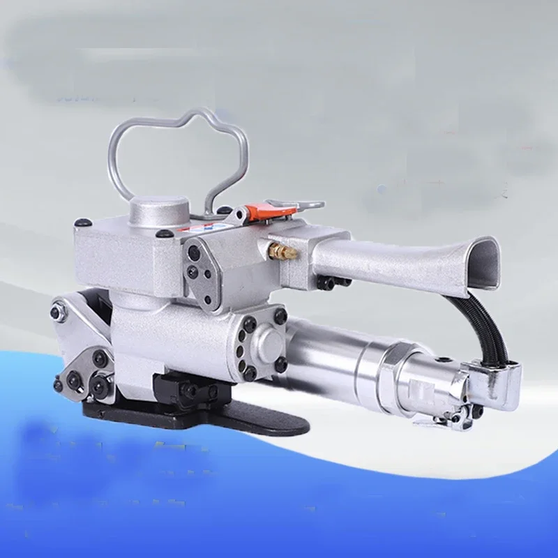 PP Plastic Strap Belt AQD-19 Portable Pneumatic PET Strapping Machine Baler Banding Tool Packing Machine for 13-19mm