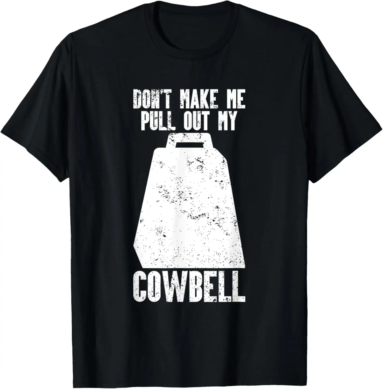 

Cow Bell More Cowbell Винтажная забавная забавная футболка барабанщика Cowbell