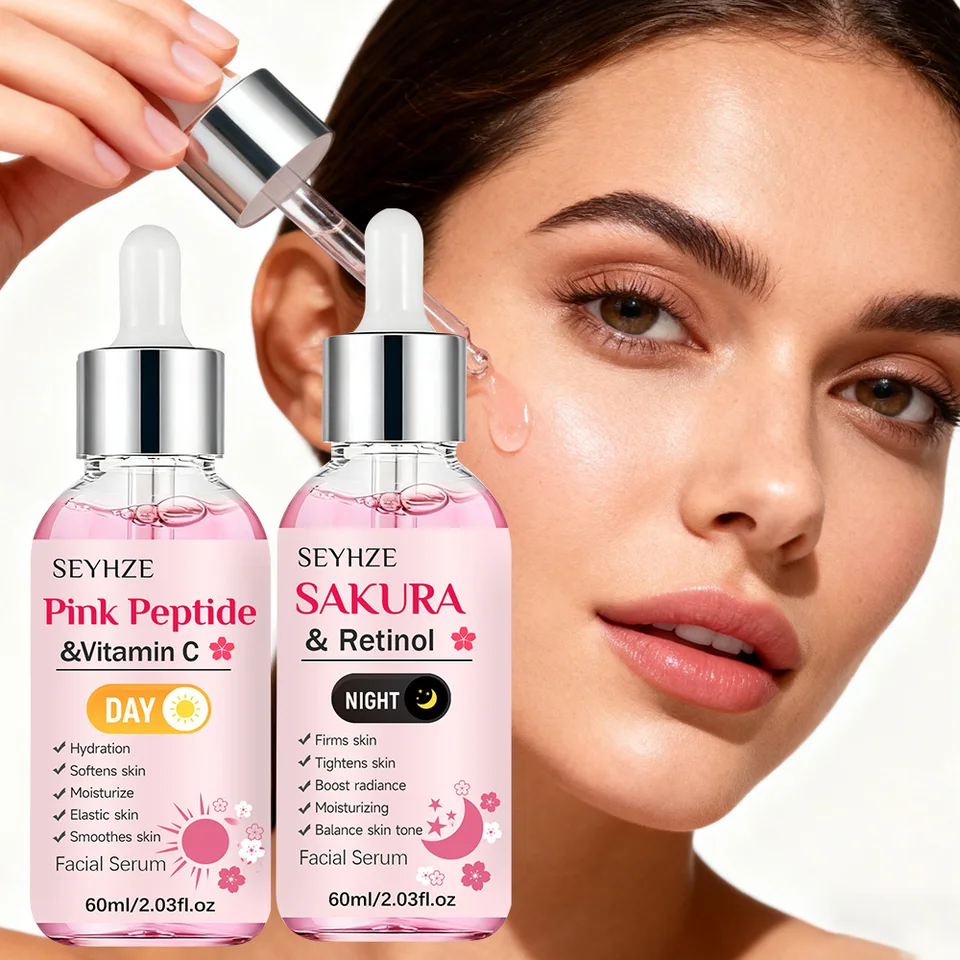 SEYHZE Sakura Retinol + Peptide Vitamin C Double Moisturizing