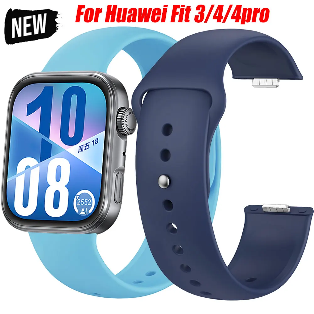 Bracciale in silicone per Huawei Fit4 Fit4pro cinturino sportivo Smartwatch accessori cinturino per Huawei Fit3 Correa cinturino sostituibile