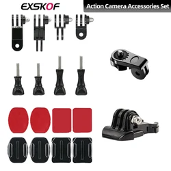 For GoPro Adjustment Arm Adapter Base Screw For GoPro Hero 13 12 11 10 Insta360 X4 X3 DJI Action 3 Action Camera Accessories Set