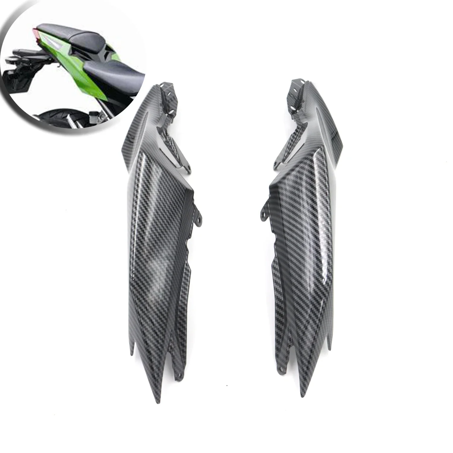 Bodywork Tail Section Rear Left Right Side Fairing Panel Cowl Fit For Kawasaki Ninja 300 EX300 2013 2014 2015 2016 2017