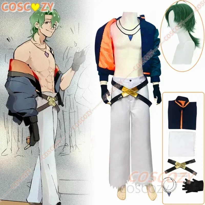 Anime SK8 The Infinity Joe/Kojirou Nanjou Cosplay Costume Full Sets Men Halloween Party Show Event Outfit XS-XXXL M13