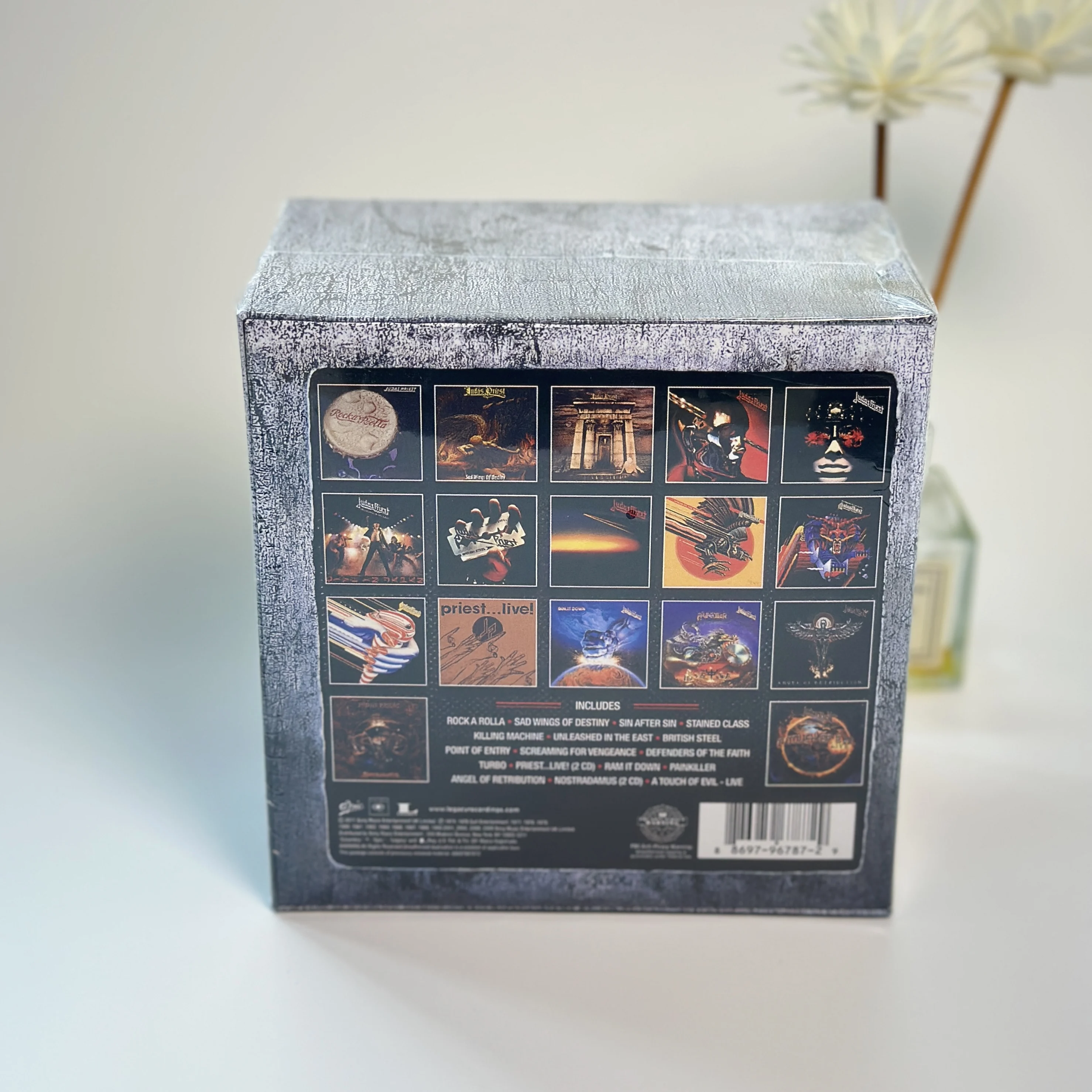 19CD Collection Gift Box Music CD The Most Influential British Band in The World Heavy Metal Band Metal God Complete Collection