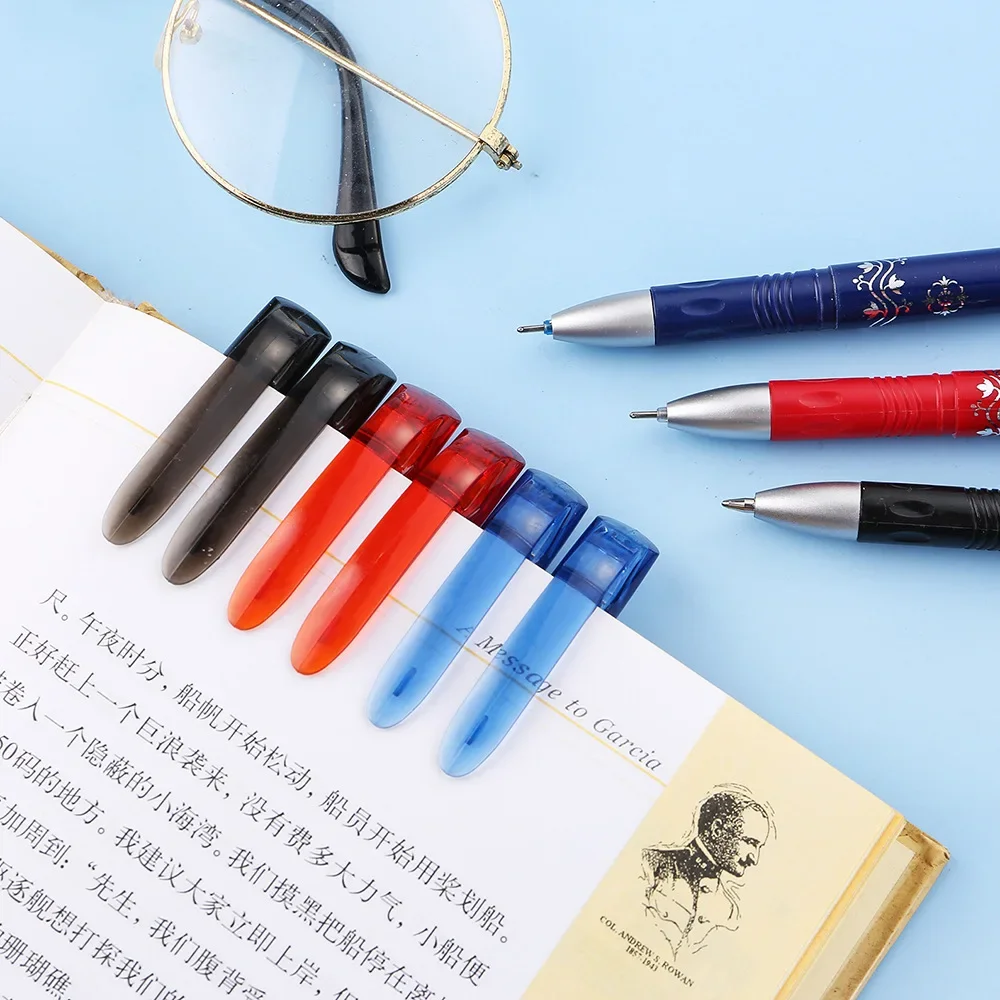 33 Pcs/Set  Erasable Gel Pens with refill 0.5mm Bullet tip back to school acsesories office writing supplies Ballpoint pens image 3
