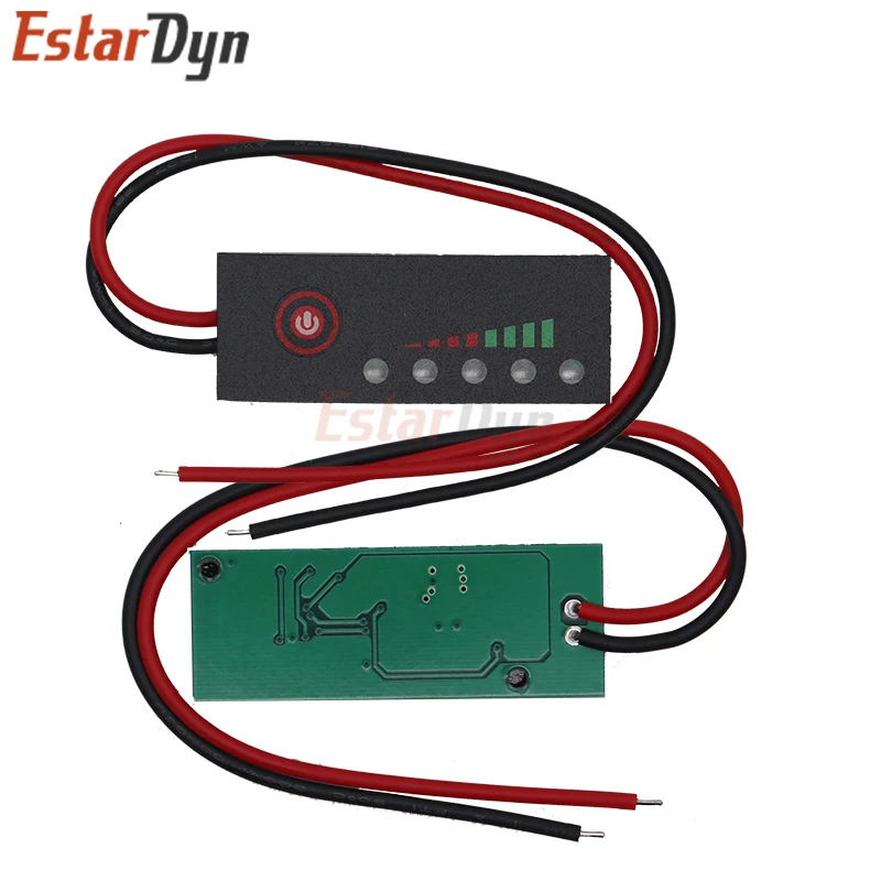 Intelligent Battery Display Lithium Battery Level Indicator 18650 Lipo Li-ion Capacity Board Charging Tester 1S-5S 3.7-21V