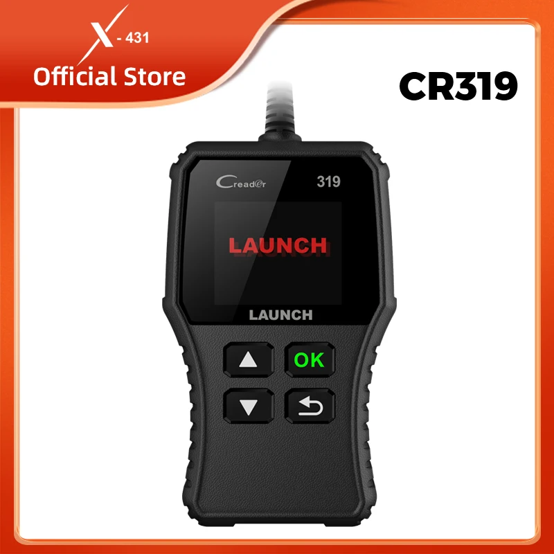 X-431 LAUNCH Creader 319 CR319 Auto Code Reader OBD2 Scanner Full OBDII EOBD Automotive Diagnostic Tools Car Diagnostic Tools