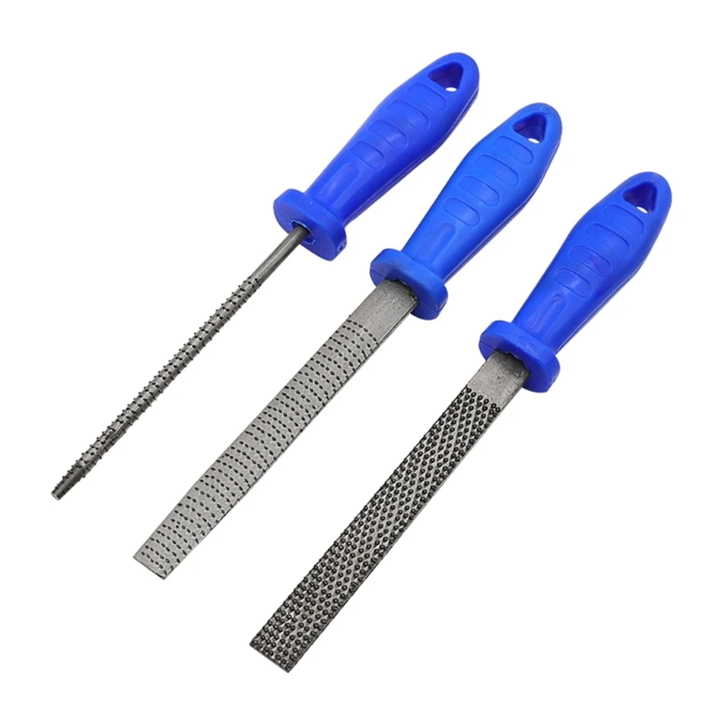 Multi Purpose Rasp File Set for Holes, Corners, Grooves, and Irregular Surfaces