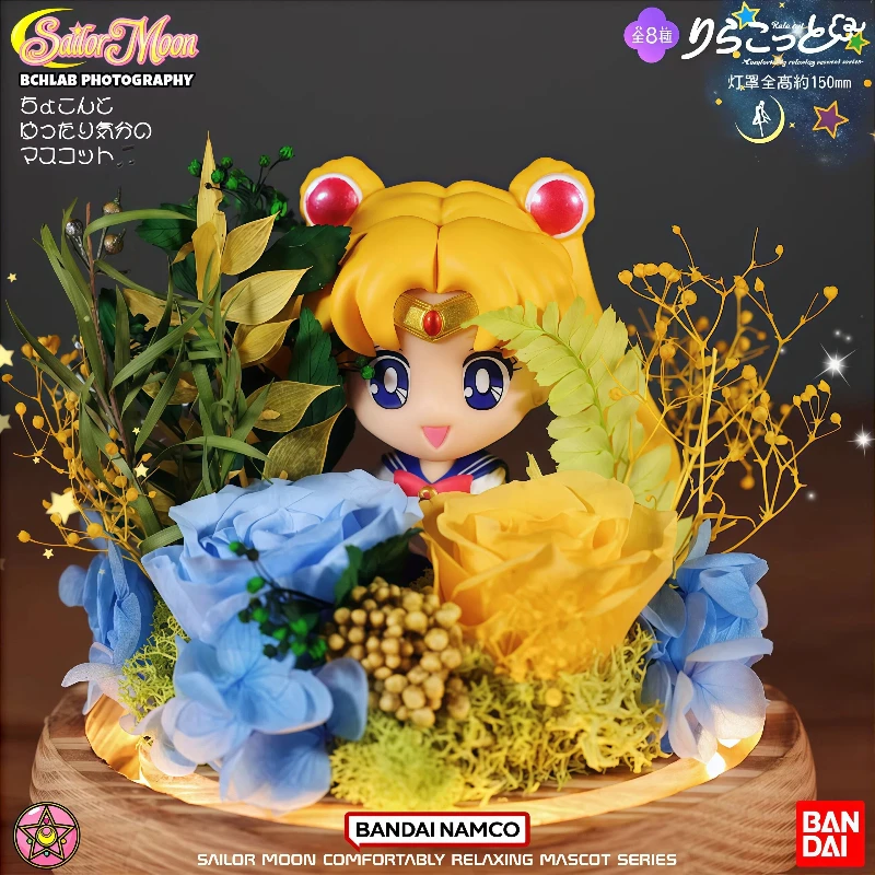 

Подлинная серия Bandai, слепая коробка Yongshui, ледяная луна, Луна, дикий кролик, цветочная фигурка, подарок на день Святого Валентина и Новый год для девочки