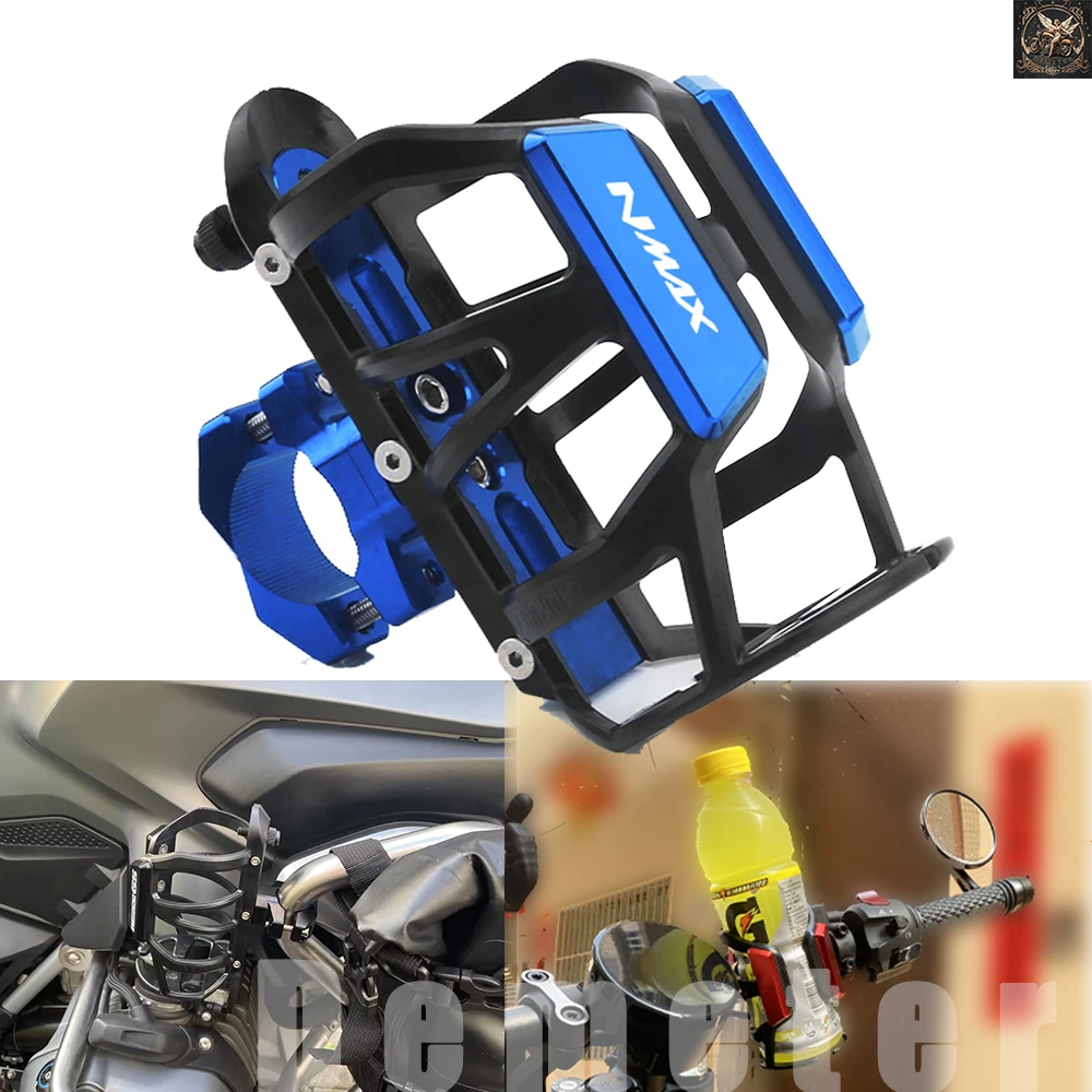 

Beverage Water Bottle Drink Cup Holder Alloy Supplies Equipments For YAMAHA NMAX N-MAX 155 NMAX125 CNC Motorcycle Accessories