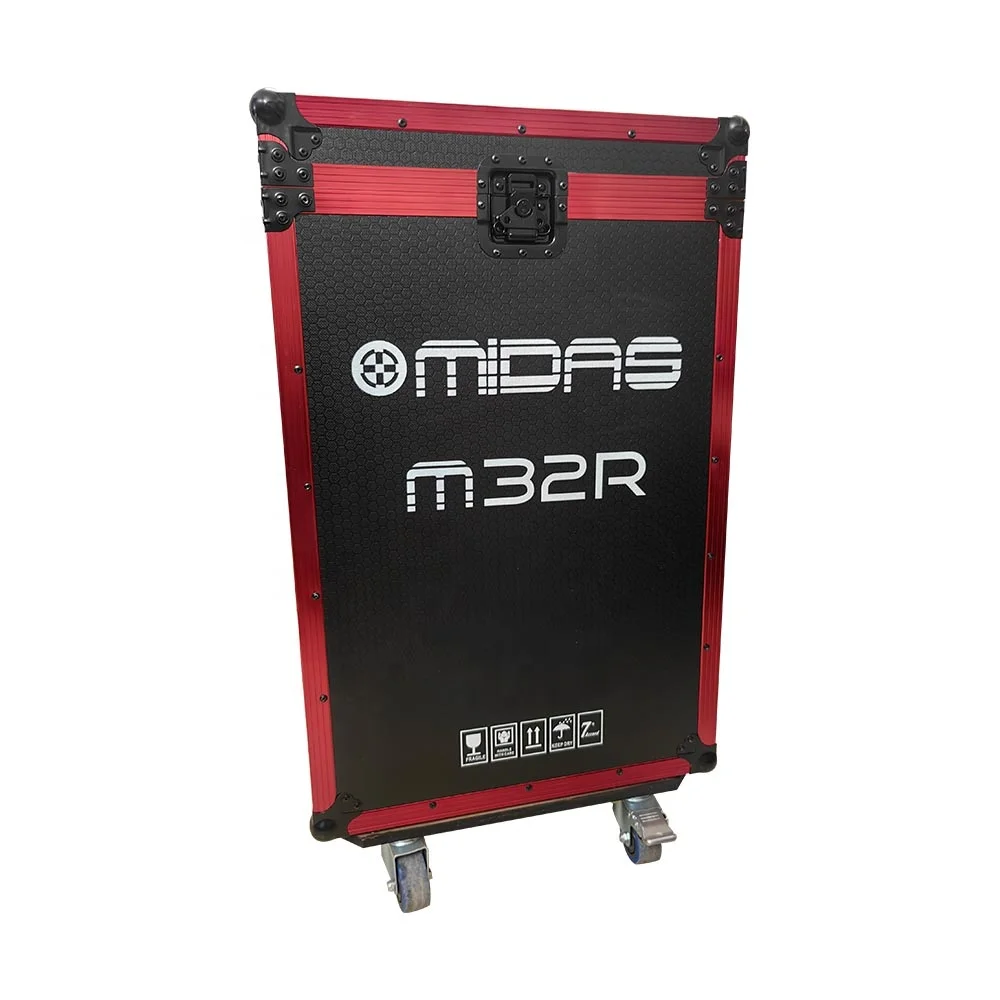 Customized Midas M32R Live Flight Case Normal Version With Wheels Pa Sound System Digital Mixer Flight Case