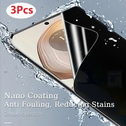 3Pcs Without Fingerprint Ulock Privacy Hydrogel Film For Moto Edge 40Pro 30Ultra Neo 20 G84 G54 G34 G32 G52 G73 Screen Protector