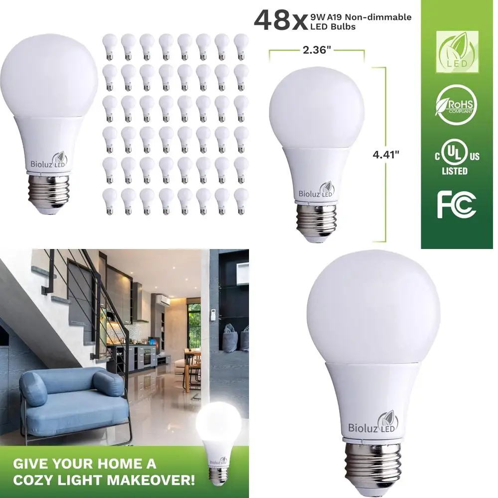 Led Light Bulbs, 9W…