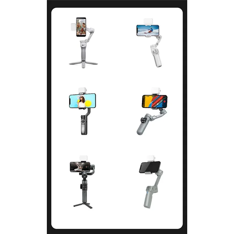 AD41-GBL01 Magnetic Mini Fill Light Accessories for OM5 / Zhiyun SMOOTH4/5 / Feiyu Vimble 3 Handheld Gimbal