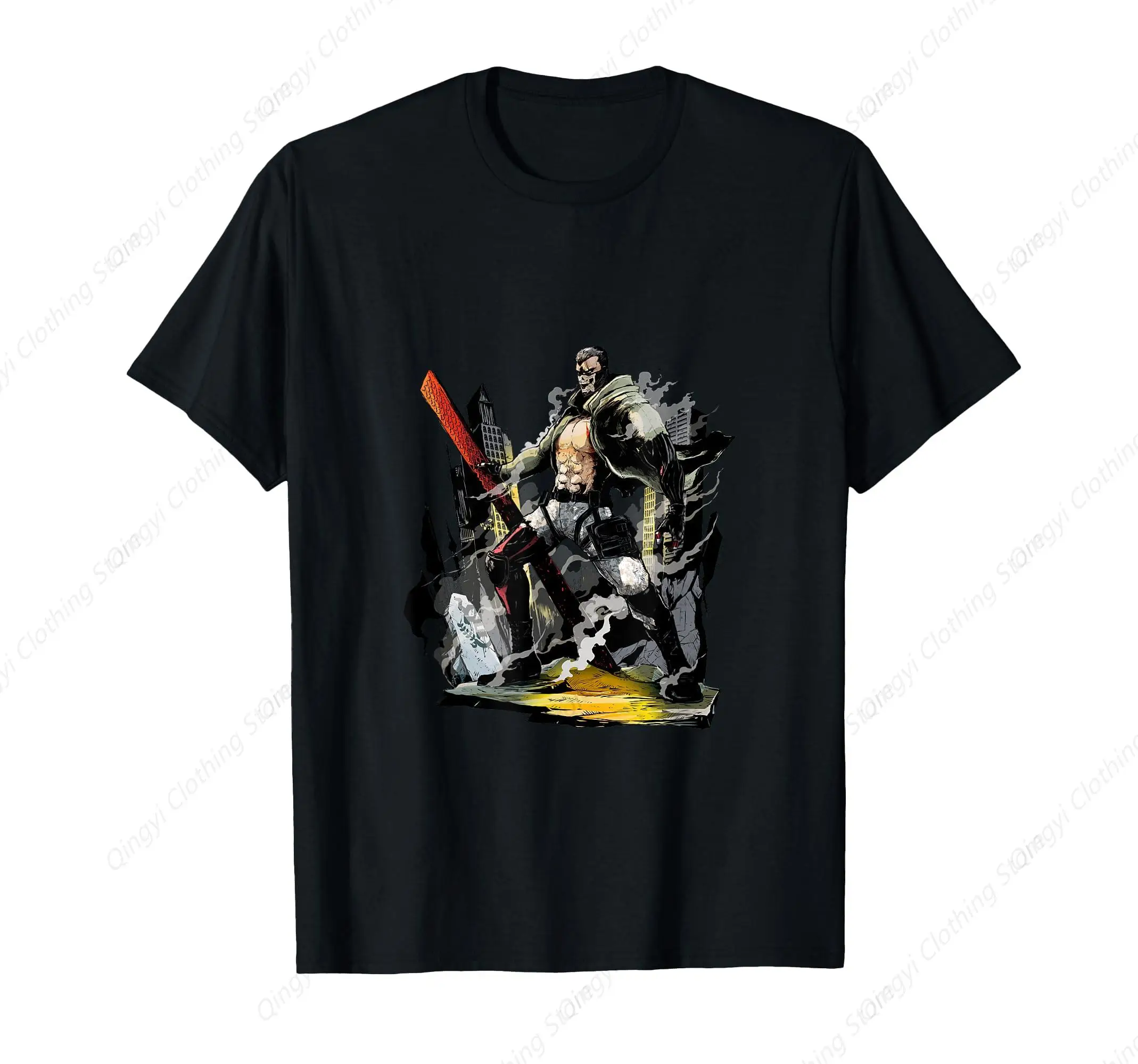 

Casual Retro Invincible Fist T-Shirt